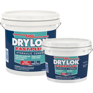 Fast Plug Drylok Hydraulic Cement