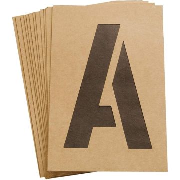 Hy-Ko Number Letter & Symbol Stencils