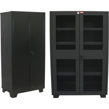 Jamco Forkliftable Heavy Duty Security Cabinets with 4 Shelves