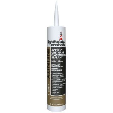Lighthouse 10.3oz White Infinity Acrylic Urethane Sealant (2737279)
