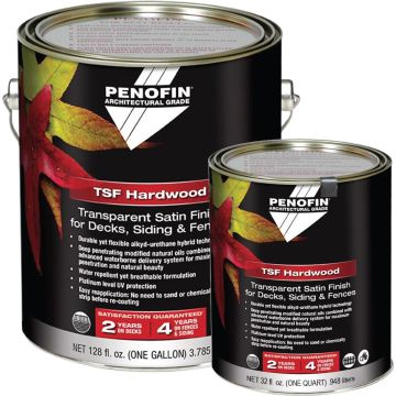 Penofin TSF Satin Architectural Hardwood Wood Finishes