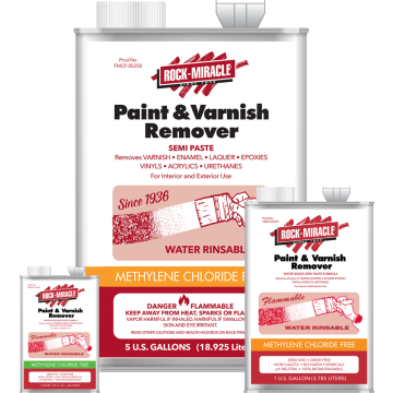 Rock Miracle Fast Acting Multi-Layer Paint & Varnish Removers
