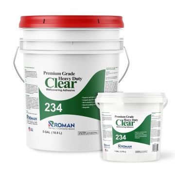 Roman Clear 234 Heavy Duty Premium Grade Wallpaper Adhesives