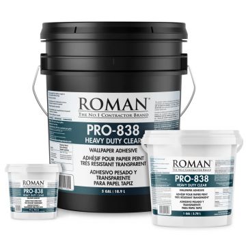 Roman PRO-838 Clear Heavy Duty Adhesives