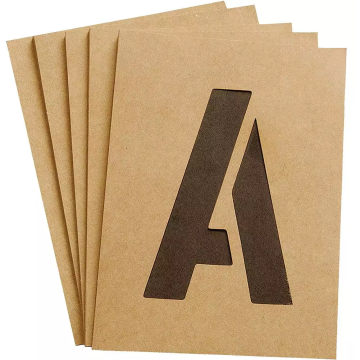 Hy-Ko 4" Number Letter & Symbol Stencils