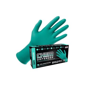 SAS 5mil Chem-Defender Disposable Gloves w/12" Cuff (50pk)