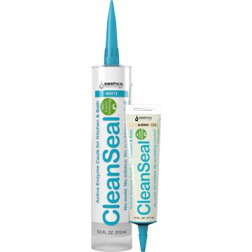 Sashco CleanSeal Active Enzyme Kitchen & Bath Caulks