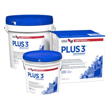USG Plus-3 Lightweight Joint Compounds Blue Lid