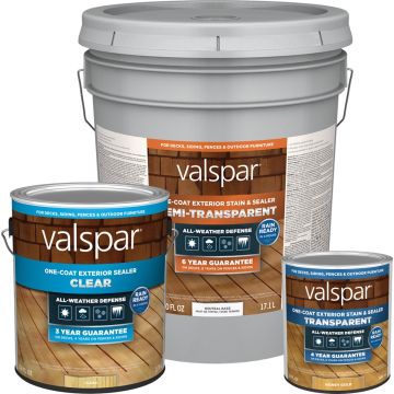 Valspar One-Coat Stains & Sealers