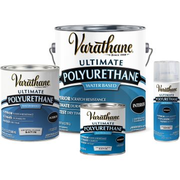 Varathane Crystal Clear Diamond Fast Drying Water-Based Interior Polyurethanes