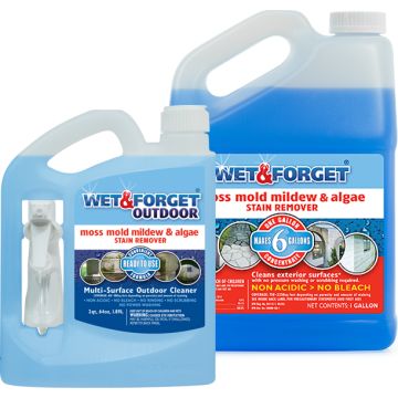 Wet & Forget Moss, Mildew, & Algae Stain Removers