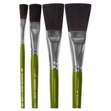 Wooster Camel Hair Lacquer Touchup Artist Brushes
