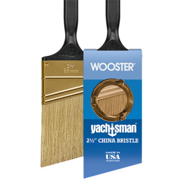 Wooster Pro Yachtsman White China Bristle Paint Brushes