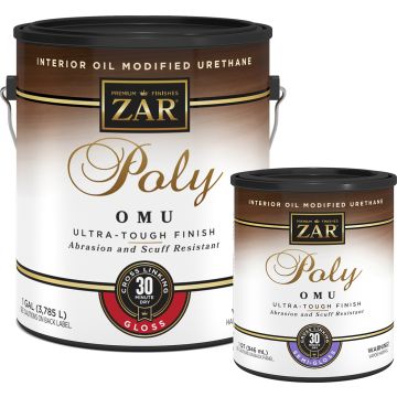 Zar Poly OMU Ultra Tough Interior Oil Modified Urethanes