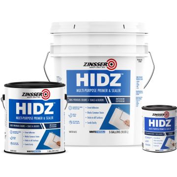 Zinsser HIDZ Water-Based Multi-Purpose Interior/Exterior Primer & Sealers