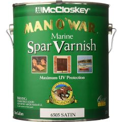 McCloskey 1gal Satin Man-O-War Spar Varnish (High Performance)
