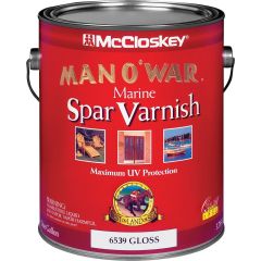 McCloskey 1gal Gloss Man-O-War Spar Varnish (Low Odor)
