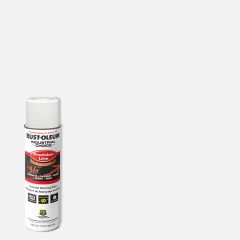 Rust-Oleum 17oz White Industrial Choice Solvent-Based Inverted Marking Spray Paint
