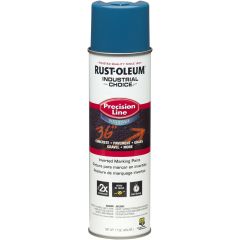 Rust-Oleum 17oz Caution Blue Industrial Choice Water-Based Inverted Marking Spray Paint