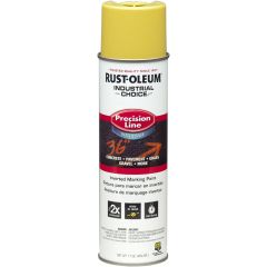Rust-Oleum 17oz High Visibility Yellow Industrial Choice Water-Based Inverted Marking Spray Paint