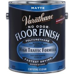 Varathane 1gal Matte Crystal Clear Diamond Water-Based Floor Finish