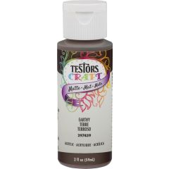 Testors Craft 2oz Earthy Matte Acrylic Paint