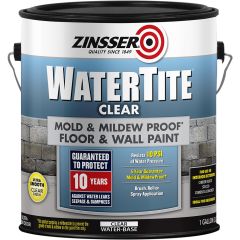 Zinsser 1gal Clear Watertite Waterproofing Paint