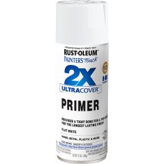 Rust-Oleum 12oz White Primer 2X Ultra Cover Painters Touch Spray Paint