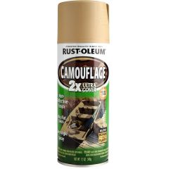 Rust-Oleum 12oz 2X Sand Camouflage Specialty Spray Paint