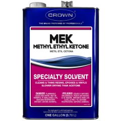 Crown 1gal MEK Specialty Solvent (Case of 4)