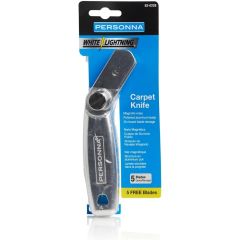 Personna White Lightning Carpet Knife w/ 5 Blades