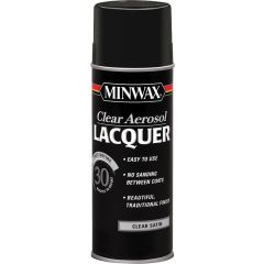 Minwax Aerosol Satin Clear Brushing Lacquer
