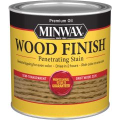 Minwax .5Pt Driftwood 2126 Semi-Transparent Stain (High Performance)