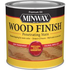 Minwax .5Pt Colonial Maple 223 Semi-Transparent Stain (High Performance)