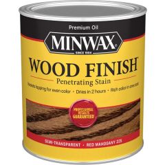 Minwax 1Qt Red Mahogany 225 Semi-Transparent Stain (High Performance)