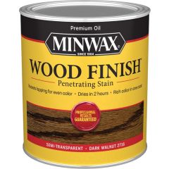 Minwax 1Qt Dark Walnut 2716 Semi-Transparent Stain (High Performance)
