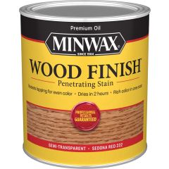 Minwax 1Qt Sedona Red 222 Semi-Transparent Stain (High Performance)