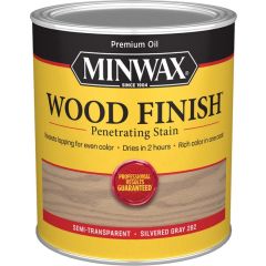 Minwax 1Qt Silvered Grey 282 Semi-Transparent Stain (High Performance)