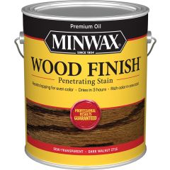 Minwax 1gal Dark Walnut 2716 Semi-Transparent Stain (Low Odor)
