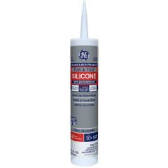 GE 10.1oz Clear Silicone I Sealant Tub & Shower Sealant