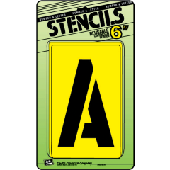 Hy-Ko 6" Number Letter & Symbol Stencils