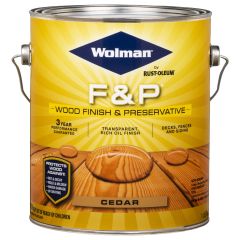 Wolman 1gal F & P Cedar Wood Finish & Preservative