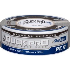 Shurtape 48mm X 55m DuckPro Silver General Purpose Duct Tape