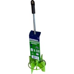 Warner 1 Gallon Plastic Paint Mixer 9-1/2" Round Metal Shaft Fits 3/8" Drill