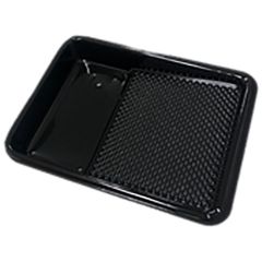 Midstate Plastics Black Universal Paint Tray Liner - Fits 1qt Metal Trays (Case of 50)