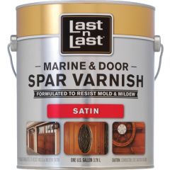 Last n Last 1gal Satin Marine & Door Oil-Based Spar Varnish