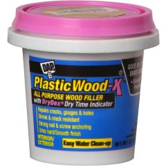 DAP 5.5oz Natural Plastic Wood-X All Purpose Wood Filler w/Drydex