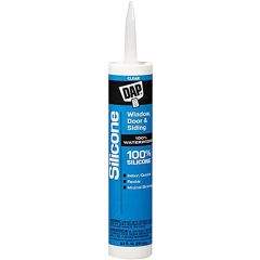 DAP 9.8oz Clear 100% Silicone Window & Door Sealant