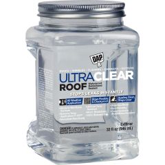 DAP qt Ultra Clear Roof Waterproof Rubberized Sealant