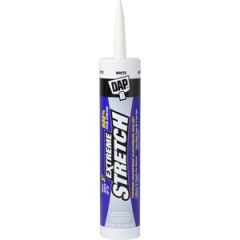 DAP 10.1oz White Extreme Stretch Acrylic Urethane Premium Elastomeric Sealant